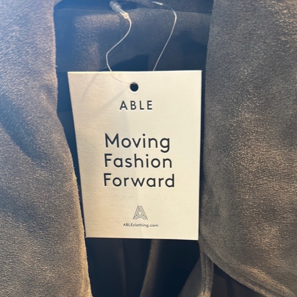 NWT Maha Suede Leather Jacket - Picture 2 of 10